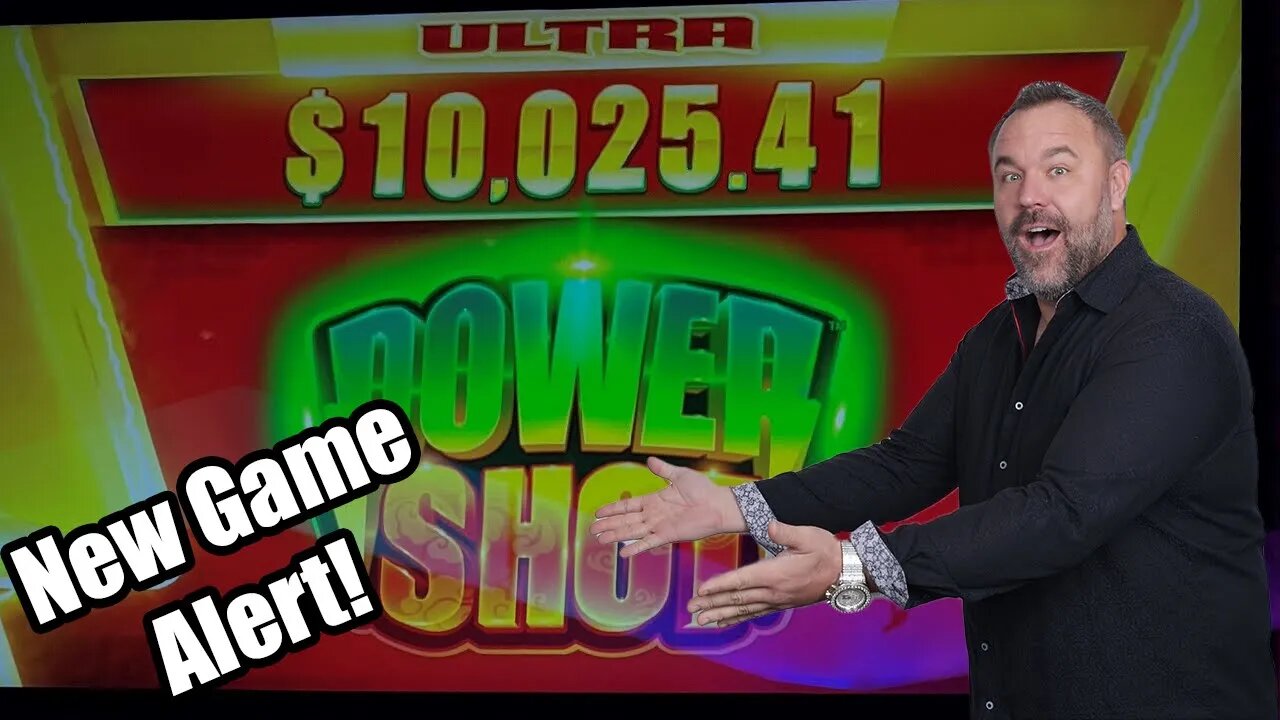 Power Shot - Prosperity - NEW GAME ALERT! All Max BETS! Potawatomi Hotel & Casino