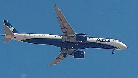 Embraer 195 E2 PS-AEU coming from Recife to Fortaleza