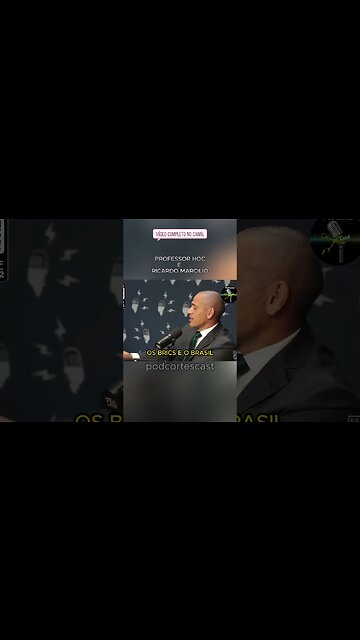 OS BRICS E O BRASIL #shorts #professorhoc #geopolitica #brics #china #russia #comunismo