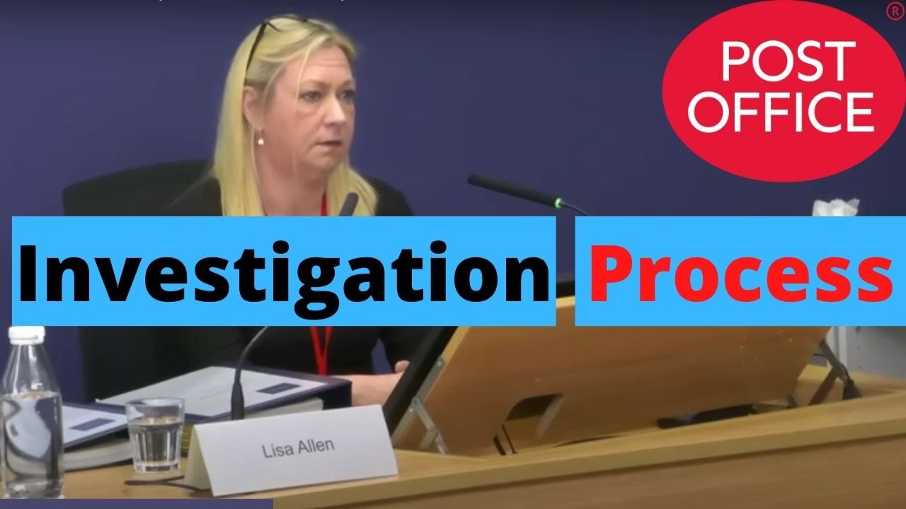 Post Office Investigator - Horizon ALONE was INSUFFICIENT Evidence