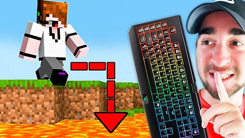 I Trolled My Friend With WIRELESS KEYBOARD! - Minecraft