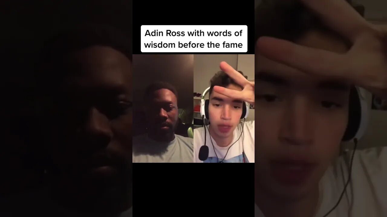 Adin Ross manifesting his blow up