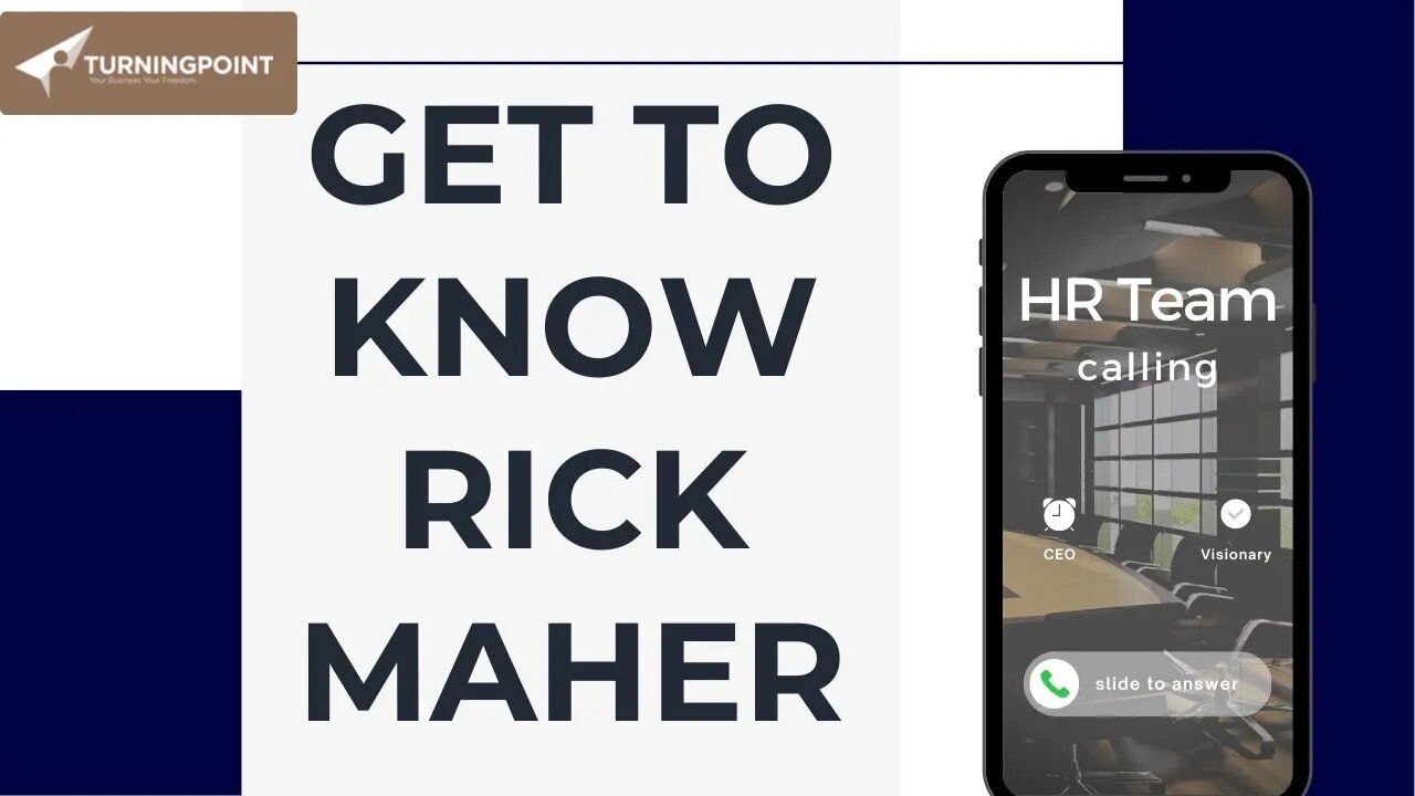 Get To Know Rick Maher - Our CEO/Visionary
