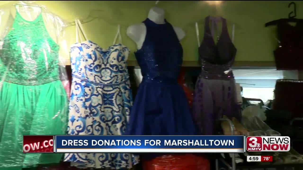 Local shop donate dresses for Marshalltown Homecoming