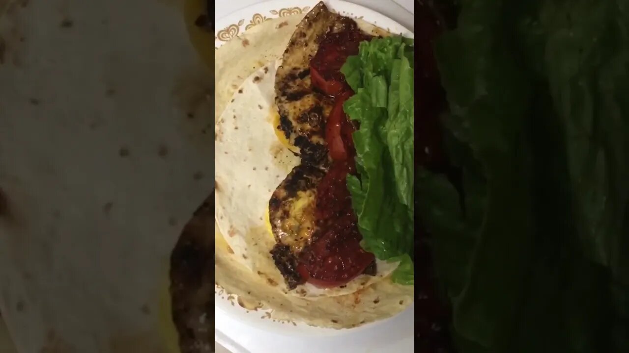Breakfast wrap🫓🍅🍳