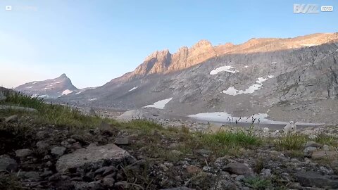 Un campeur se fait réveiller par des chèvres sauvages