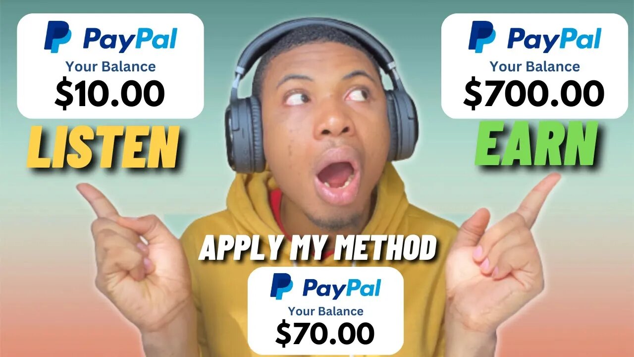 Earn $700 Just By Listening To Music! (Make Money Online For Free)
