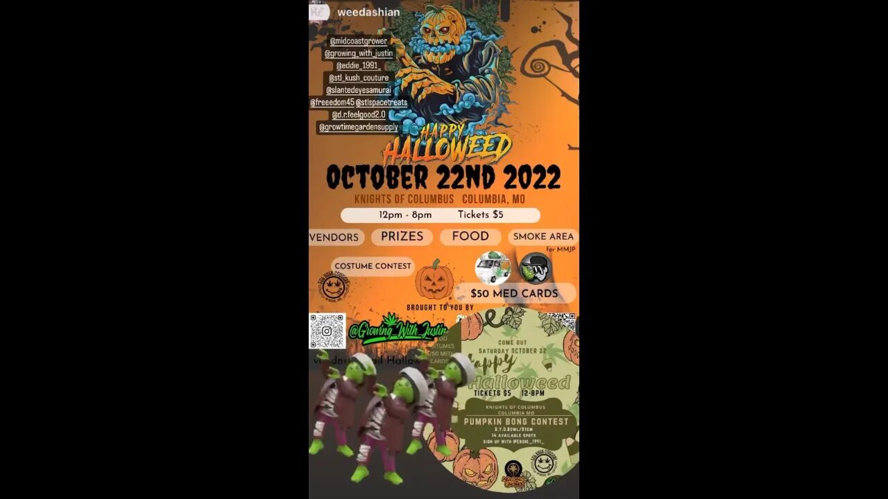 Checkout the Halloweed Fest Tomorrow!