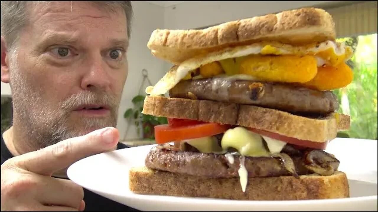 What I've Got in the Fridge Burger - Would You Eat This?