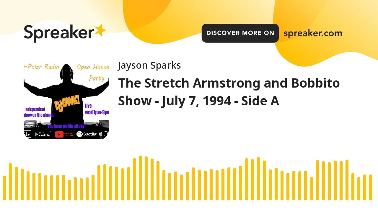 The Stretch Armstrong and Bobbito Show - July 7, 1994 - Side A