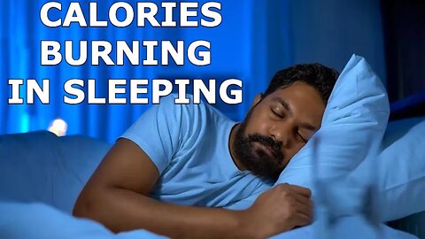 How much calories u burn while u sleep ??