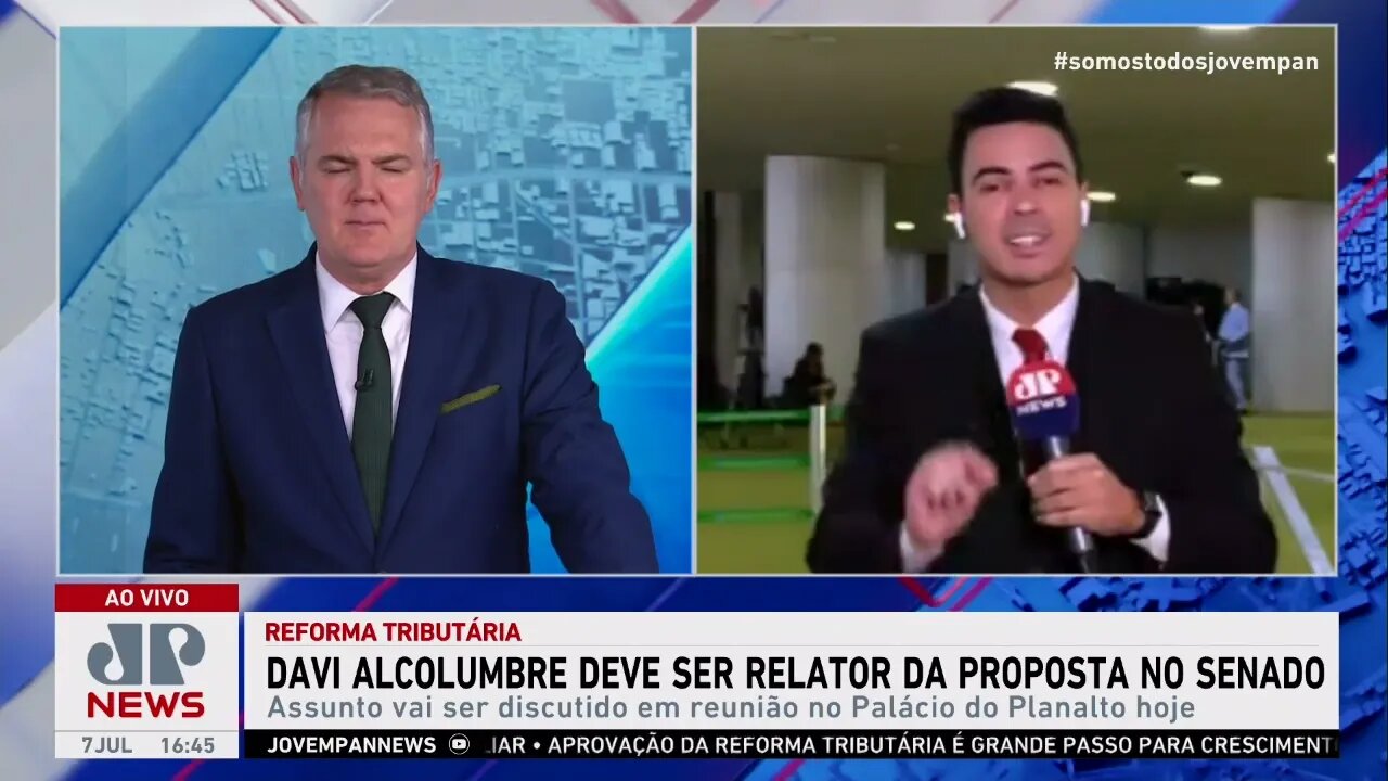 Davi Alcolumbre deve ser o relator da reforma tributária no Senado I PRÓS E CONTRAS