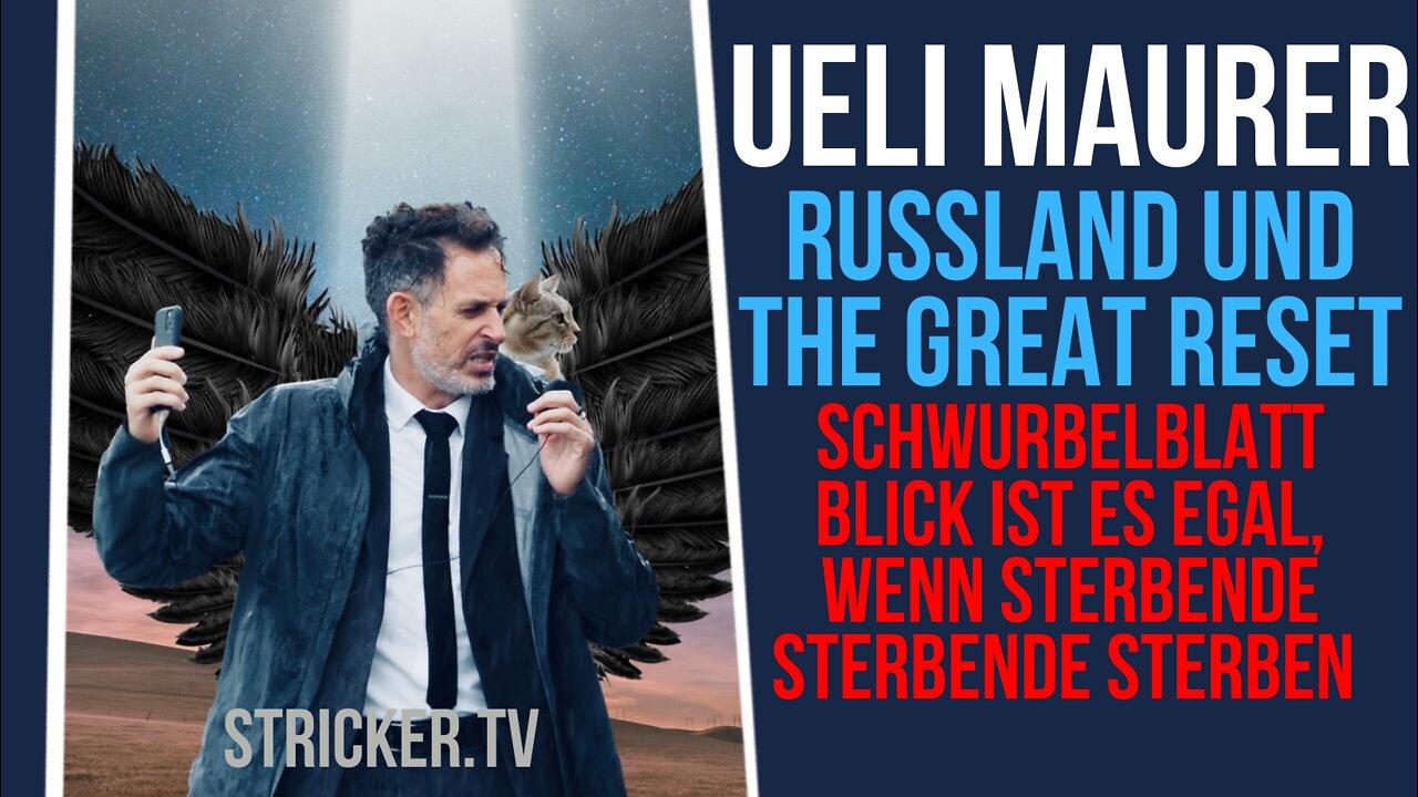 Ueli Maurer - Russland & The Great Reset - Schwurbelblatt BLICK scheint es egal, wenn Alte sterben.