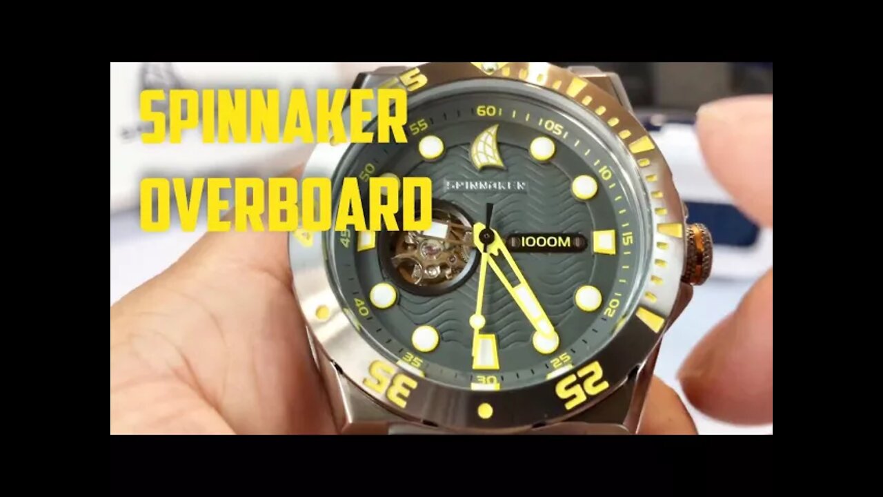 The Spinnaker Overboard SP-5023-07 Automatic Diver Watch review