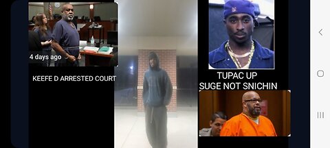 KEEFE D WAS ARRESTED FO DA MU*DER OF TUPAC COURT PLEAD NOT GUILTY SUGE NOT SNICHIN💯