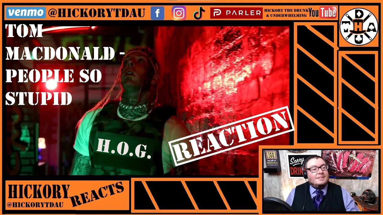 Tom MacDonald - People So Stupid | Drunk Magician Reacts And Agrees! | Hickory Reacts!