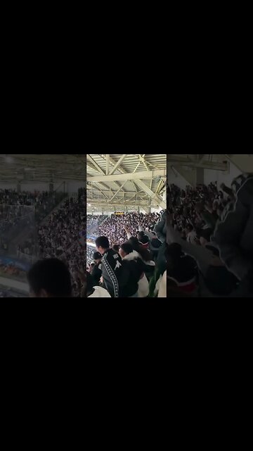 Golaço do Paulinho visto da torcida do Vasco na arquibancada do Allianz (Gol Mal Anulado pelo VAR)