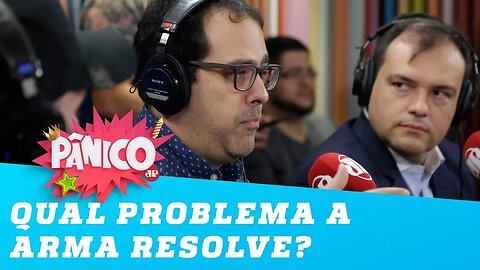 Qual é o problema que a arma resolve? Especialistas respondem