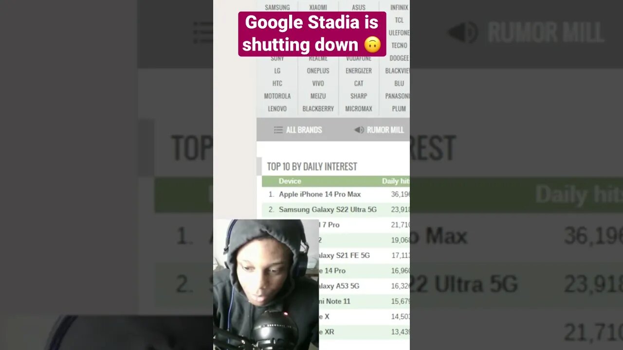 Google Stadia is Shutting Down 😳🙃 #shorts