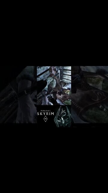 Modded Skyrim VR is insane! #VR #Skyrim #shorts