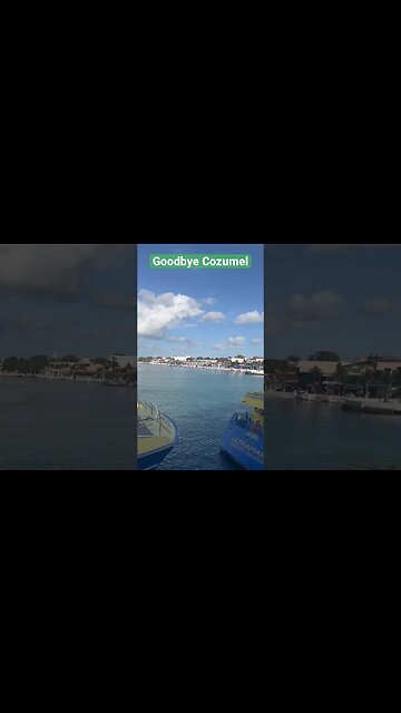 Goodbye Cozumel #shorts