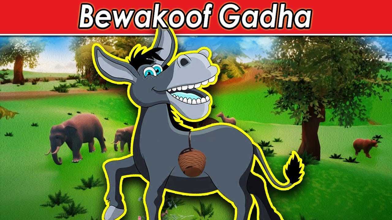 Bewaqof Gadha- Kids Story-Urdu Story