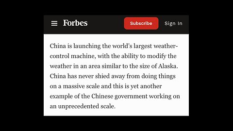 Is weather warfare the cause for the climate phenomenon being blamed on, “climate change?”