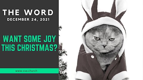 The Word: December 24, 2021