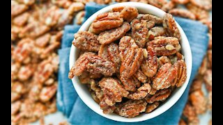 KETO Candied Pecans Low Carb and Delicious!