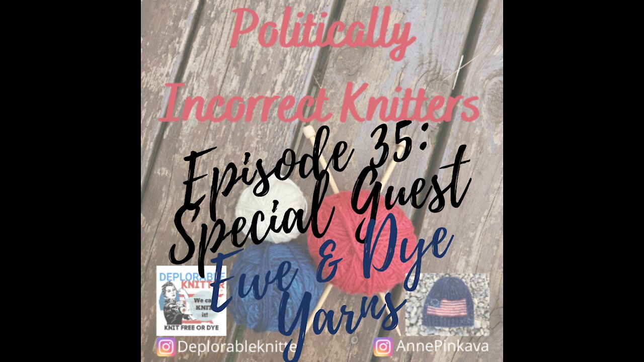 Episode 35: Special Guest Liz from Ewe and Dye Yarns