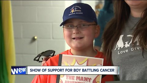 Parma boy battling cancer has carnival thrown for him