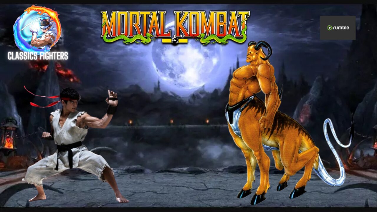 RYU VS MORTAL KOMBAT NEW