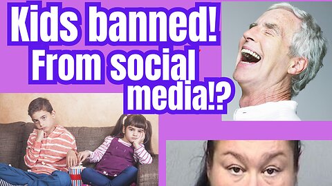 Under 16s banned From social media!? See how THAT goes!