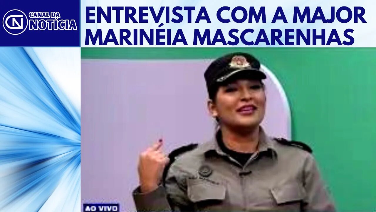 COMANDANTE DO BATALHÃO MARIA DA PENHA FALA DAS AÇÕES DA PM DE GOIÁS NO COMBATE À VIOLÊNCIA DOMÉSTICA