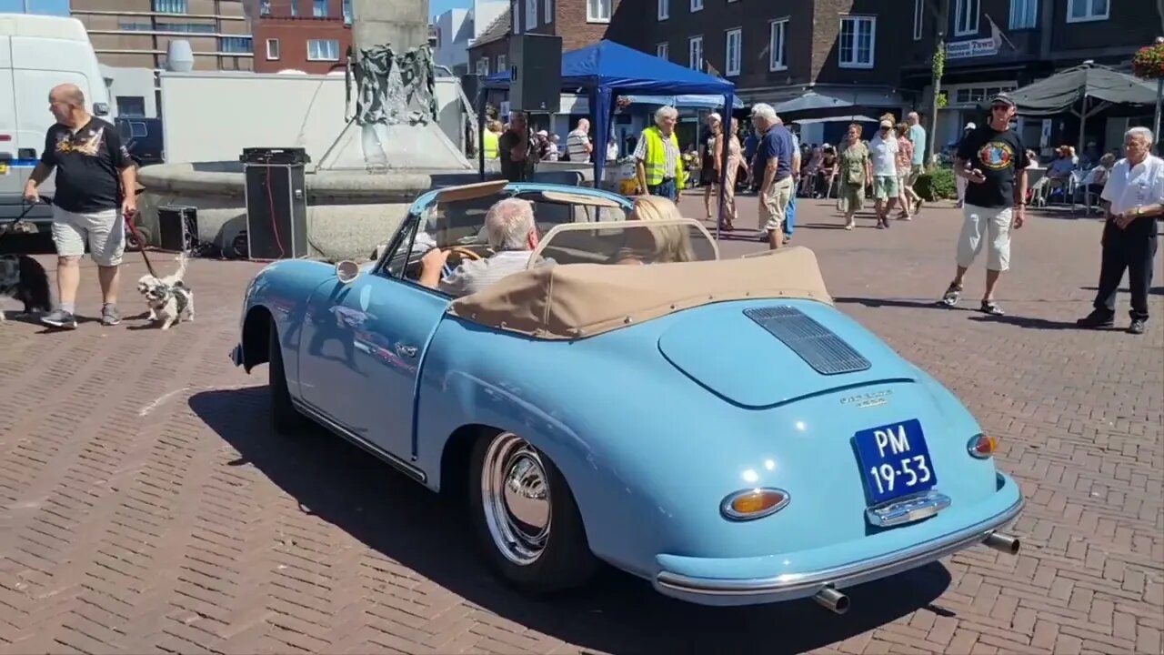 is the Porsche 356 Speedster 1600 the cutest Porsche ever? Oldtimertreffen Geleen 7.8.2022