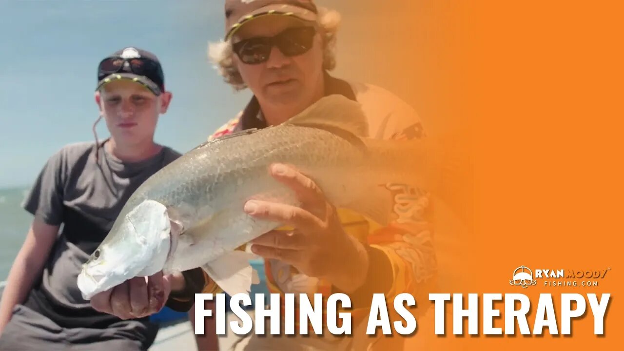 Fishing as Therapy - Young Jessie getting into the great outdoors facing life head on!
