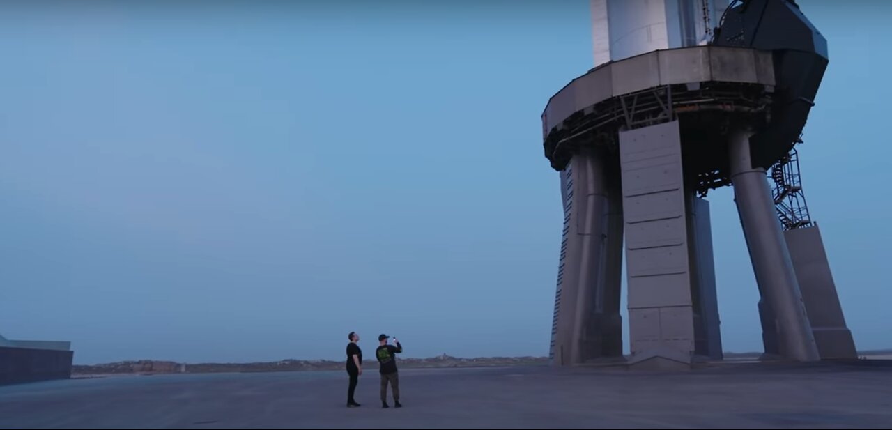 See Starship and the Orbital Launch Pad w Elon Musk
