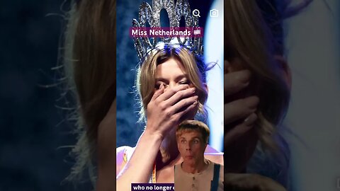 Trans woman is simply Miss Netherlands #shorts