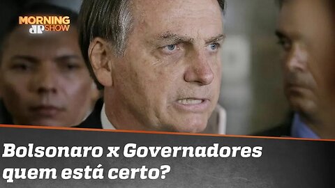 Bolsonaro x Governadores: quem está certo na discussão sobre o preço dos combustíveis?