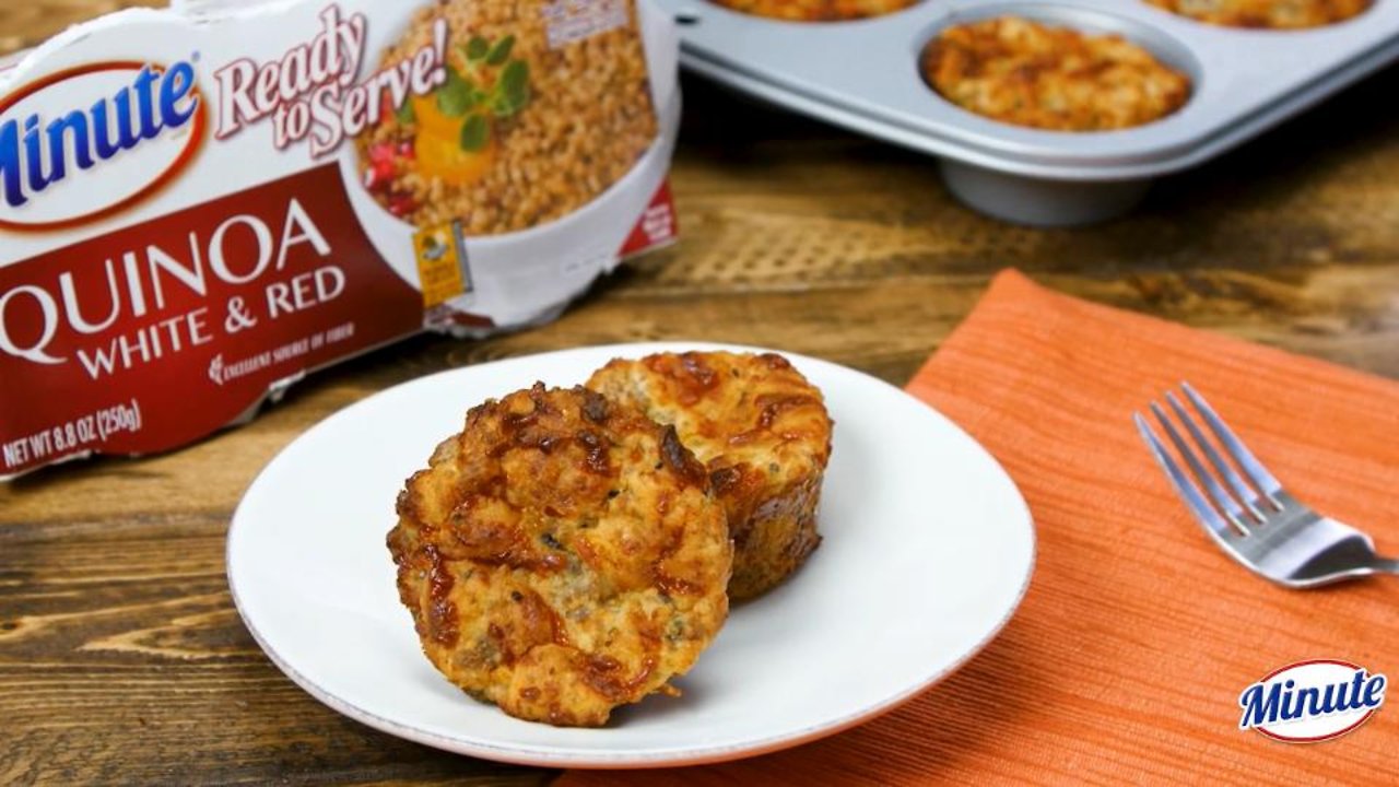Minute® Quinoa & Sausage Breakfast Muffins