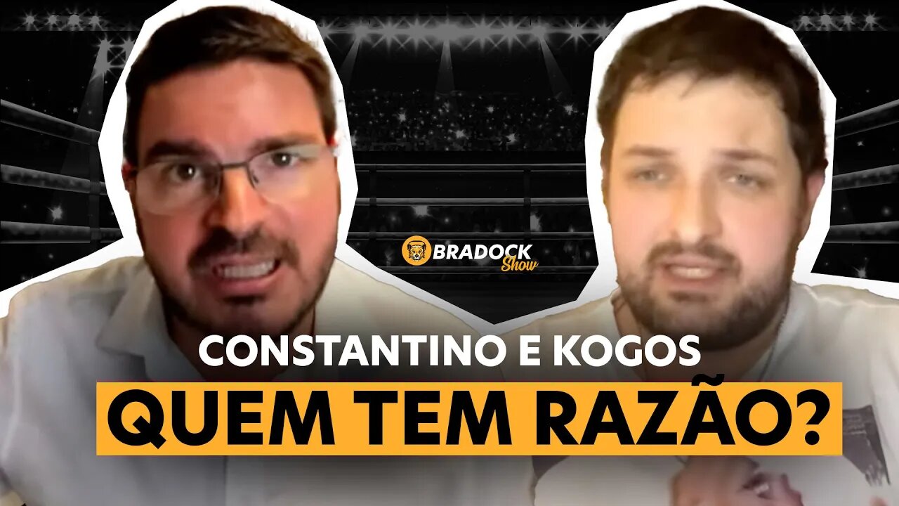 RODRIGO CONSTANTINO VS PAULO KOGOS: UM DUELO de TITÃS