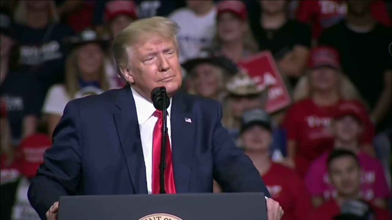 Trump On The West Point Ramp!