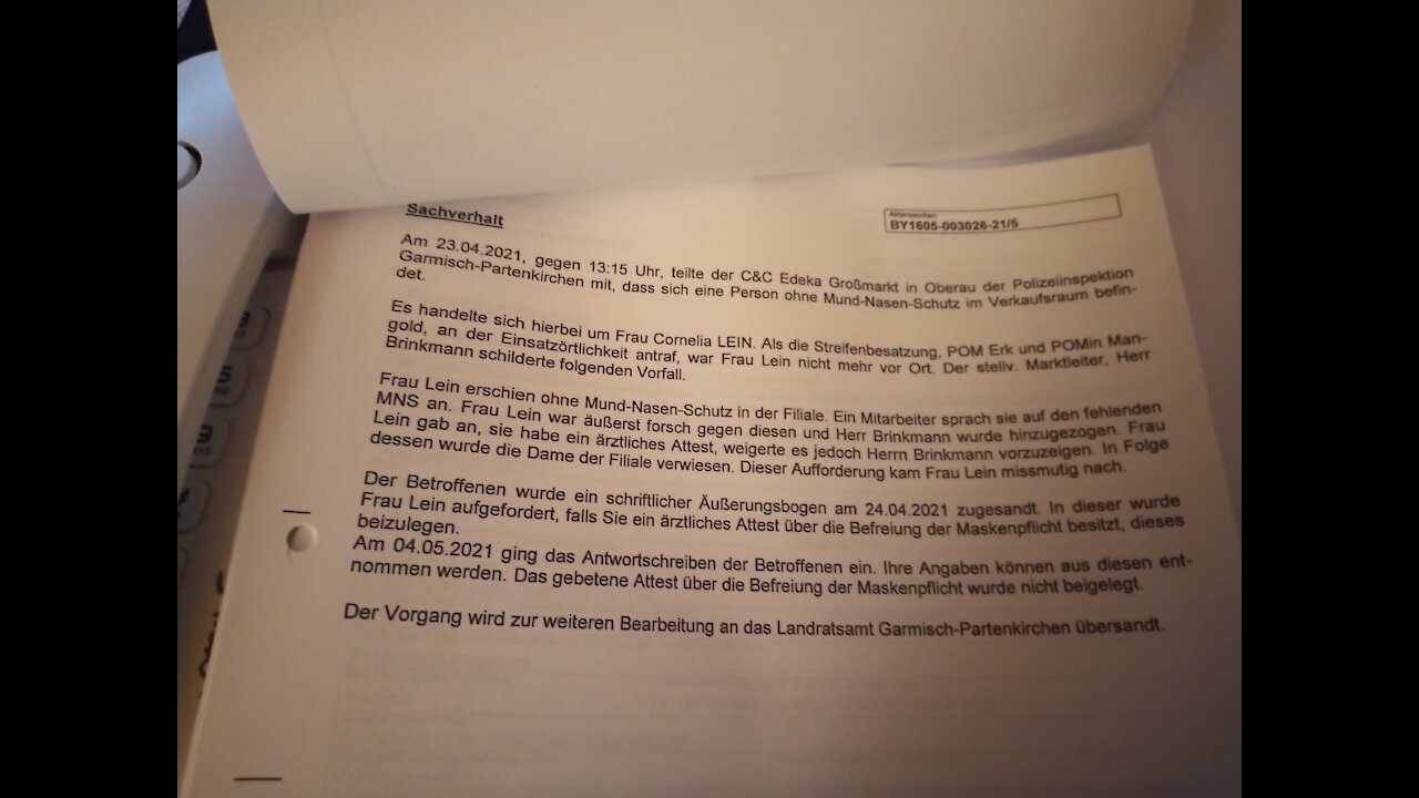 23.04.2021 DER WAHRE HERGANG IM C&C Oberau