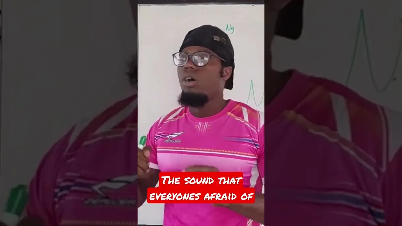 The sound that everyones afraid of