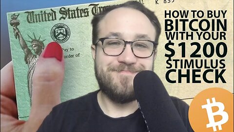 HOW TO BUY BITCOIN WITH YOUR $1200 STIMULUS CHECK | 4 EASY STEPS