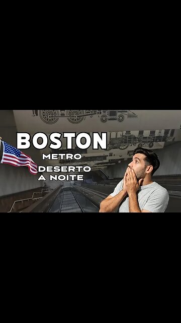 Assustador: Sozinho à Noite no Metrô de Boston