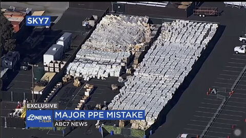 Over $10 million worth of PPE just throughout to be destroyed.
