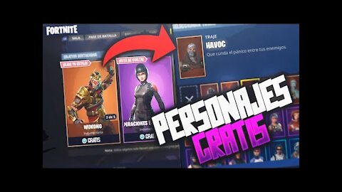 TRUCO COMO CONSEGUIR PERSONAJES GRATIS!!! (PS4, XBOX Y PC) | Fortnite: Battle Royale