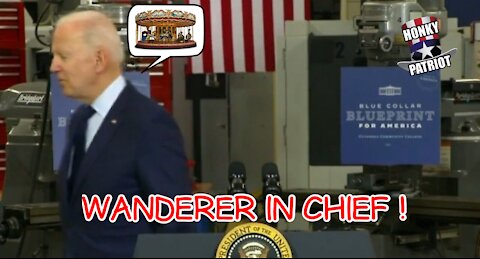 JOE BIDEN WANDERS AWAY FROM PODIUM AND MORE GAFFES FROM MAY 27 IN CLEVELAND !