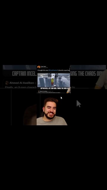 Captain Incel isn’t just ~our~ hero, he’s ~my~ hero.